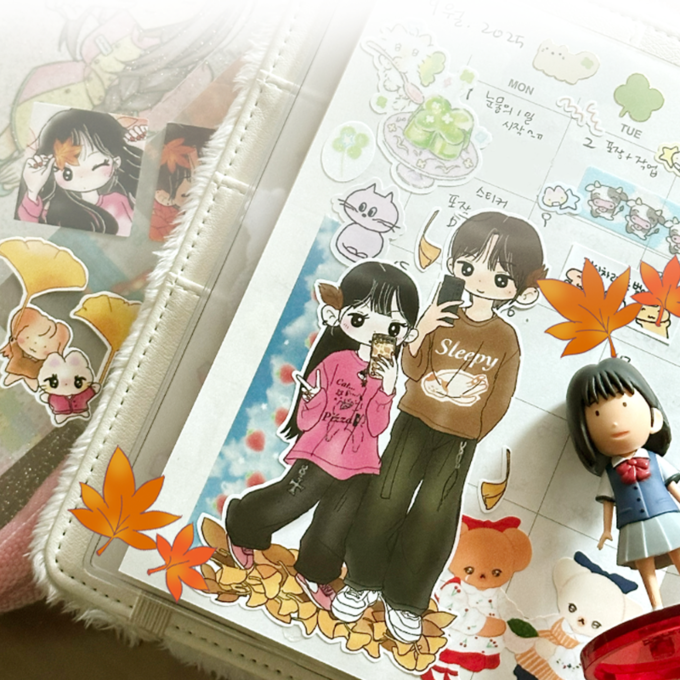 [Nanasmood] Autumn Break Sticker Sheet