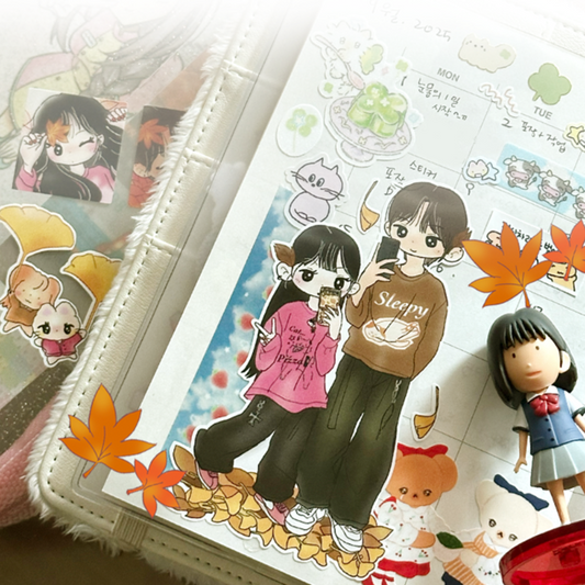 [Nanasmood] Autumn Break Sticker Sheet