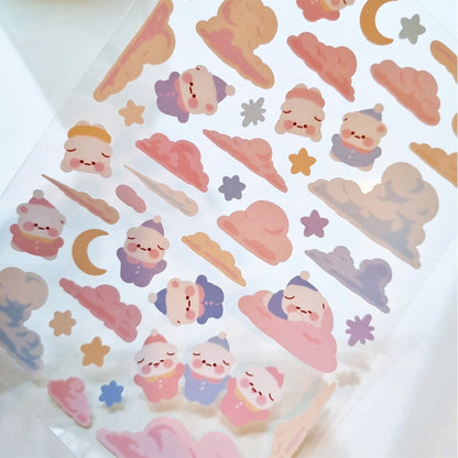 [My Mousse] Cotton Cloud Sticker