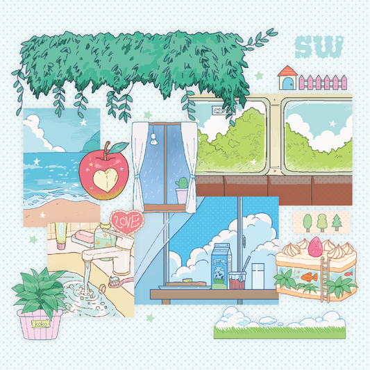[Sw_o.ov] Daily Bits & Pieces Sticker Sheet