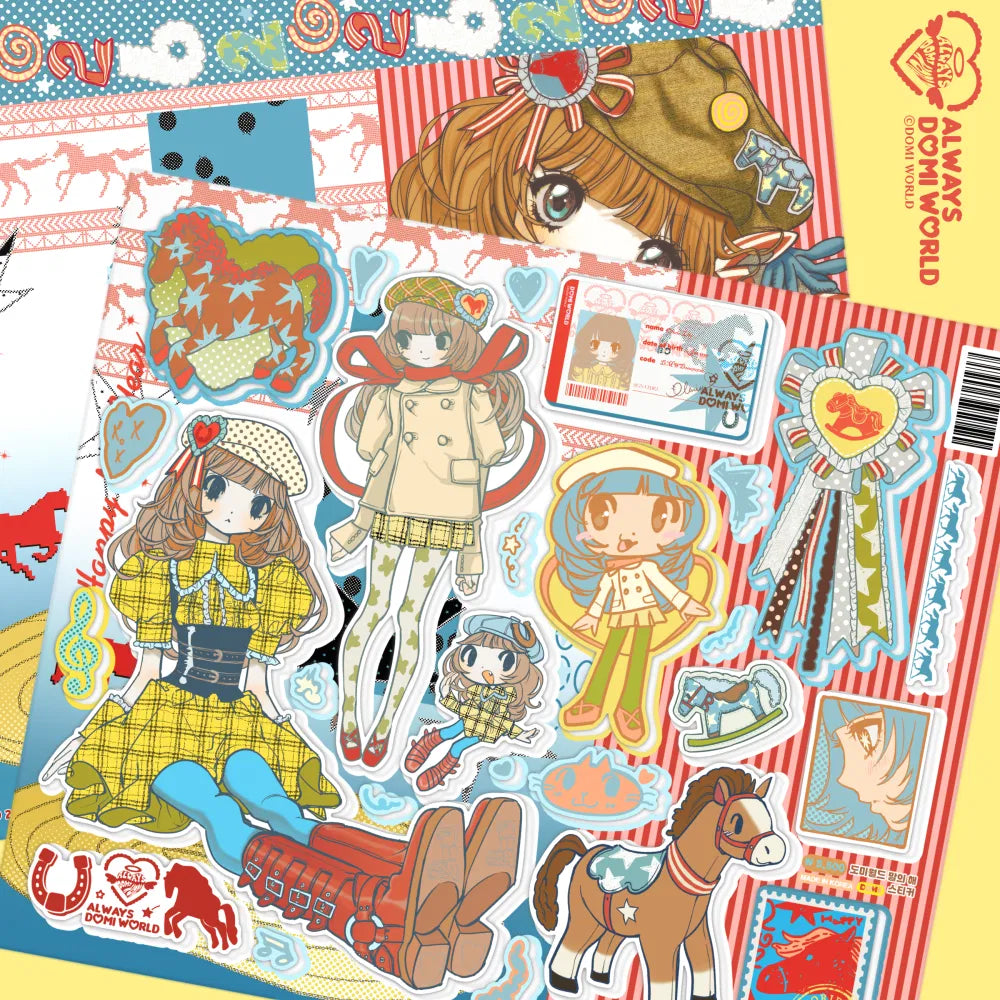 [Domi World] Horse's Year Sticker Sheet