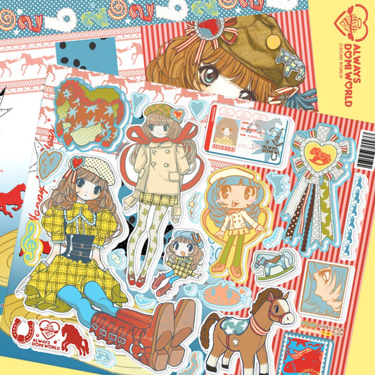 [Domi World] Horse's Year Sticker Sheet