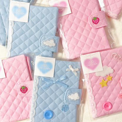 [Cherry and Night] Milky Diary Cover A6 (2 colors)