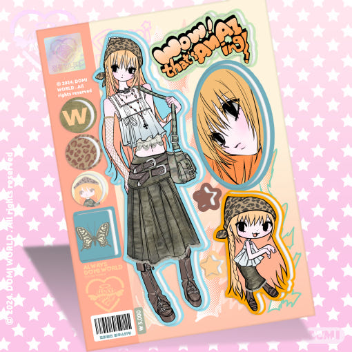 [Domi World] Wow! That's Amazing! Kiss Cut Sticker Sheet