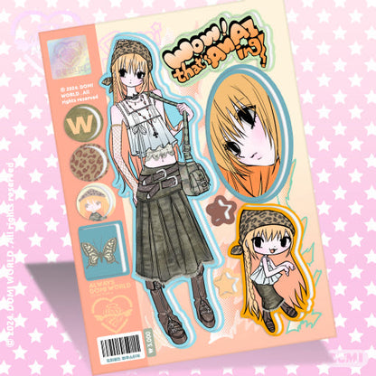 [Domi World] Wow! That's Amazing! Kiss Cut Sticker Sheet