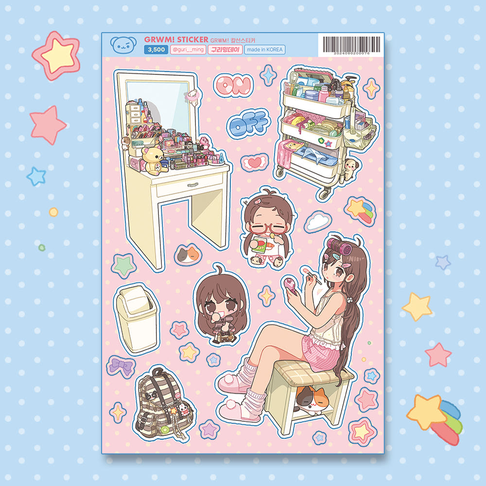 [Guriming] GWRM Sticker Sheet