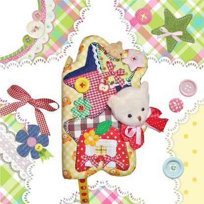 [jumpjumpheart] Colorful Apple Star Diary Cover