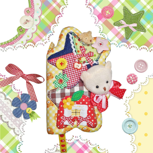 [jumpjumpheart] Colorful Apple Star Diary Cover