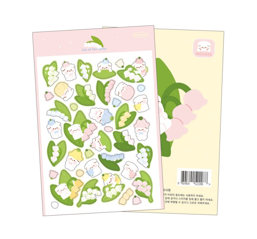 [My Mousse] Lily of the Valley Sticker