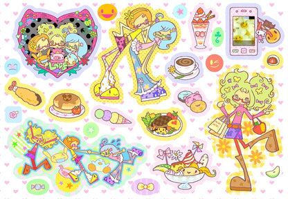 [Jal Ja] mini.mini Daily Life Ver Sticker Sheet