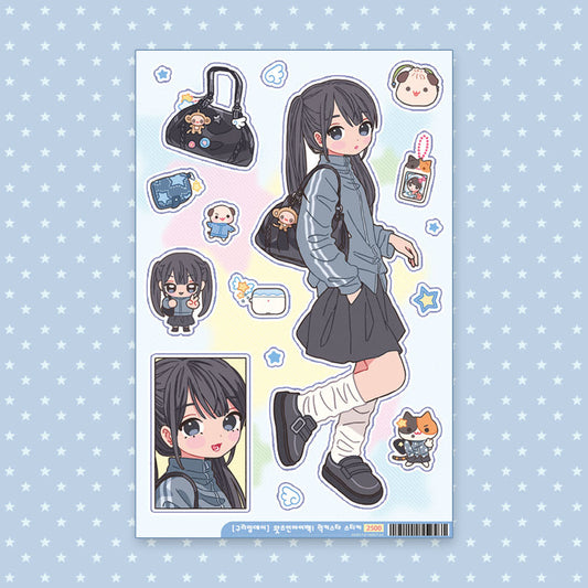 [Guriming] What's In My Bag Lucky Star Sticker Sheet