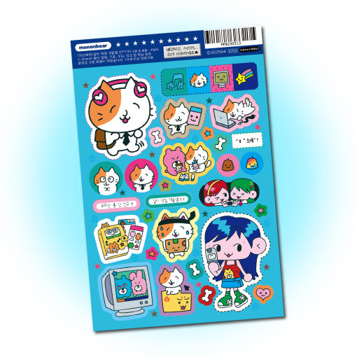 [Monanbear] Fangirling Together is Super Fun Sticker Sheet