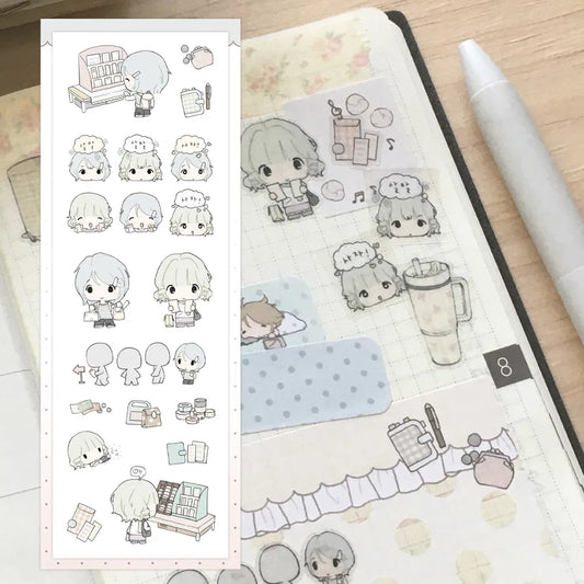 [Soso Hehe] Sticker Shopping Day Sticker Sheet