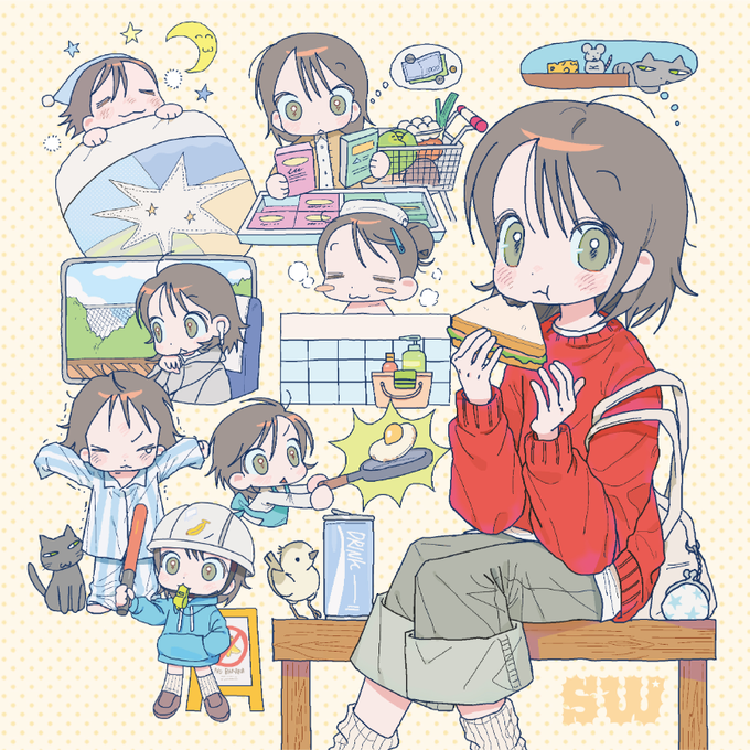 [Sw_o.ov] A Soft Day Sticker Sheet