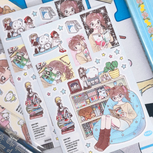 [Zkzk Studio] I Love Manhwa Sticker Sheet