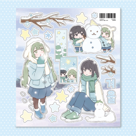 [Ubokhee] Winter Sticker Sheet