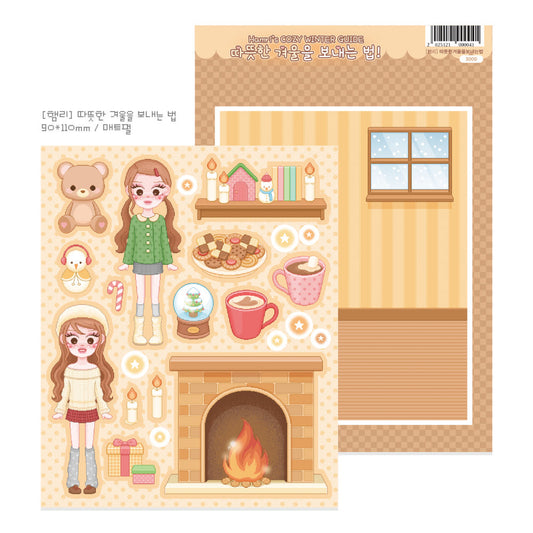 [Hamrrii] How to Spend a Warm Winter Sticker Sheet