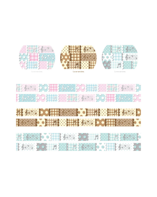 [Loverspickme] Sweet Melody Washi Tape