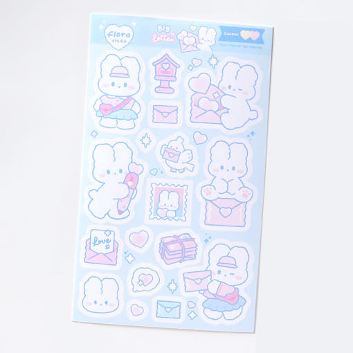 [Floro Studio] BIG Letter Deco Sticker