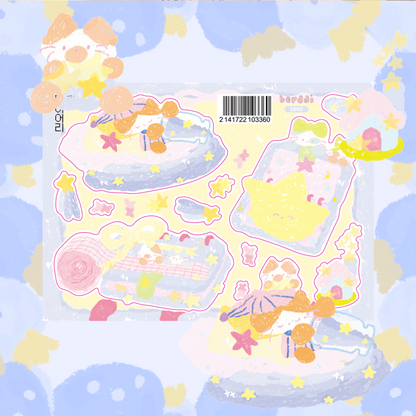 [Berddi] Star Diary Sticker Sheet