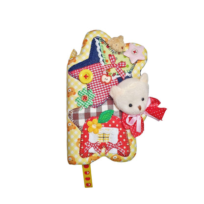 [jumpjumpheart] Colorful Apple Star Diary Cover