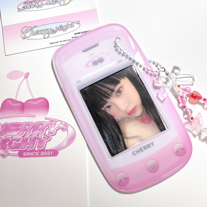 [Cherry and Night] Retro Phone Photocard Holder (2 colors)