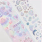 [Seorikkoch] Mermaid Princess Story Deco Sticker Sheet (2 types)
