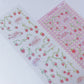 [Cherish 203] Sweet Strawberry Scent Deco Sticker Sheet