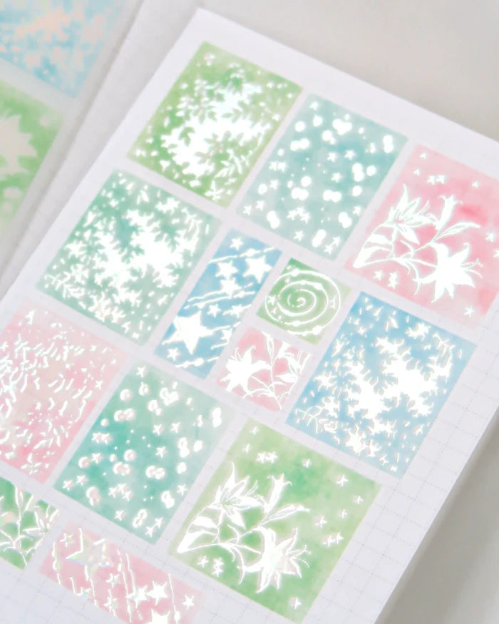 [Pearly Button] Face of Light Kiss Cut Tape