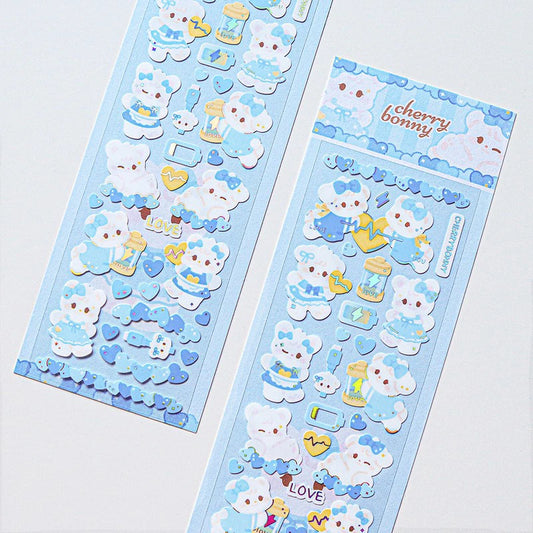 [Cherry Bonny] Heart Battery Deco Sticker