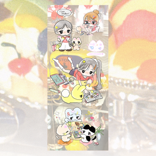 [Nanasmood] Fruits Deco Club Sticker Sheet