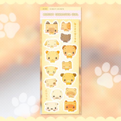 [Pobe Store] Toasty Biskies Sticker Sheet