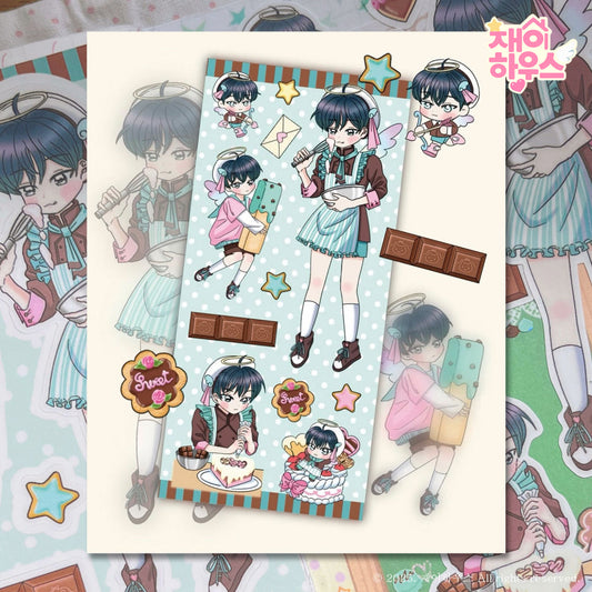 [Jaei House] Cupid Boy Sticker Sheet