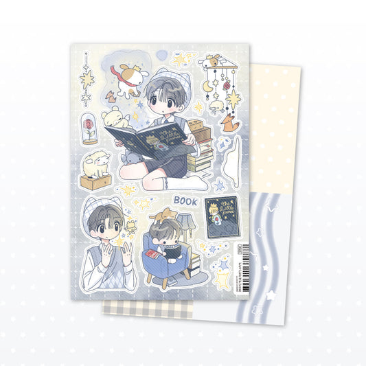 [Chocozy Family] Story Inside a Book Sticker Sheet