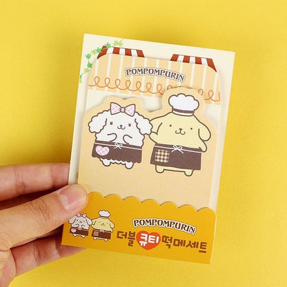 [Sanrio Korea] Double Memo Pad (9 styles)