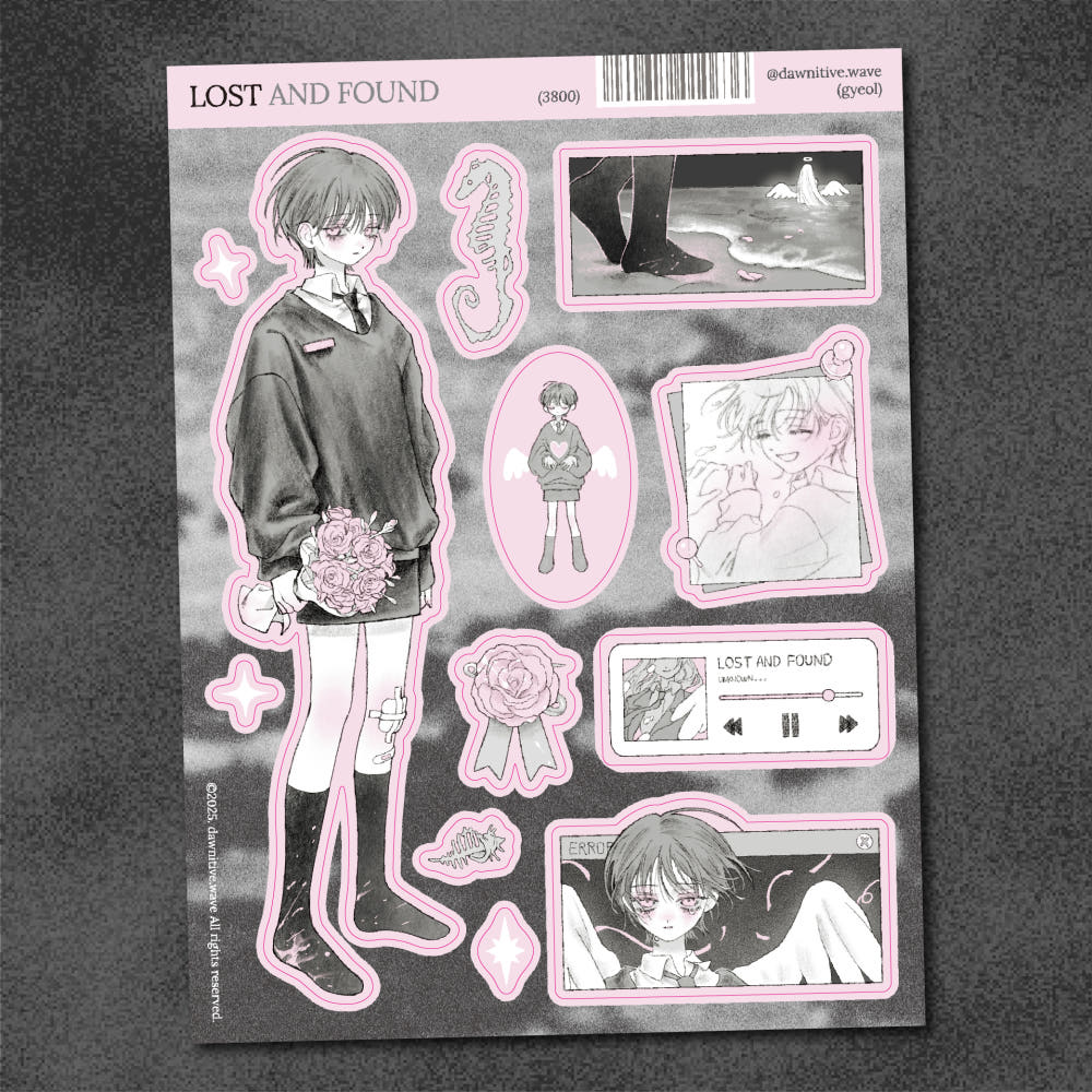[Gyeol] Lost Sticker Sheet
