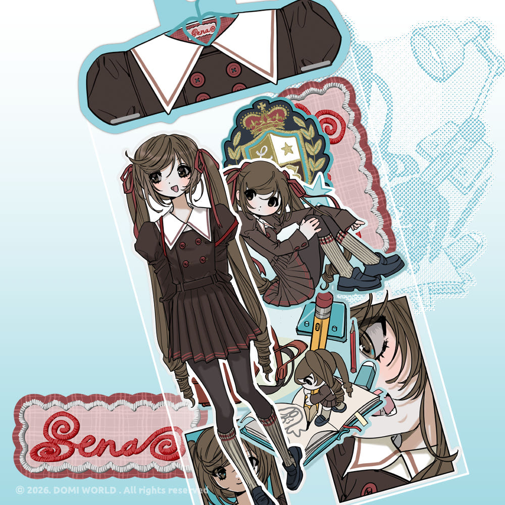 [Domi World] Student Sena Sticker Pack