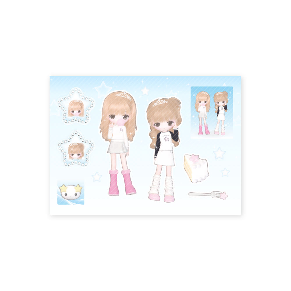 [Coral Tree] Milky Way Princess Sticker