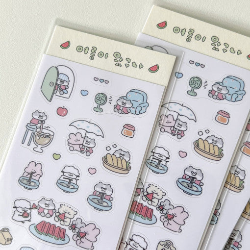 [Heart Sheep Studio] Summer is Here Sticker Sheet