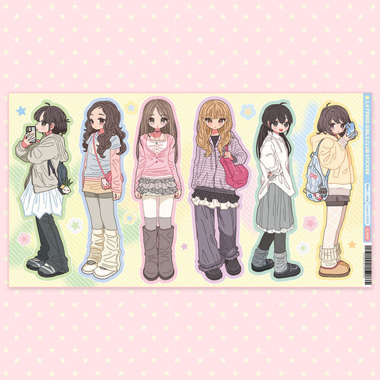 [Guriming] Layered Girl's Club Sticker Sheet