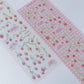 [Cherish 203] Sweet Strawberry Scent Deco Sticker Sheet