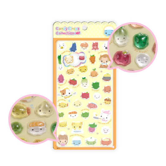 [Mering KR] Pobe 1 Candy Drop Sticker Sheet