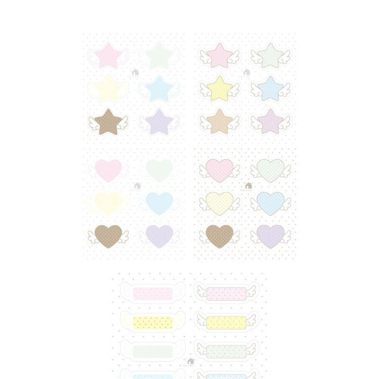 [Loverspickme] Angel Wing Memo Sticker Set (3 Options)