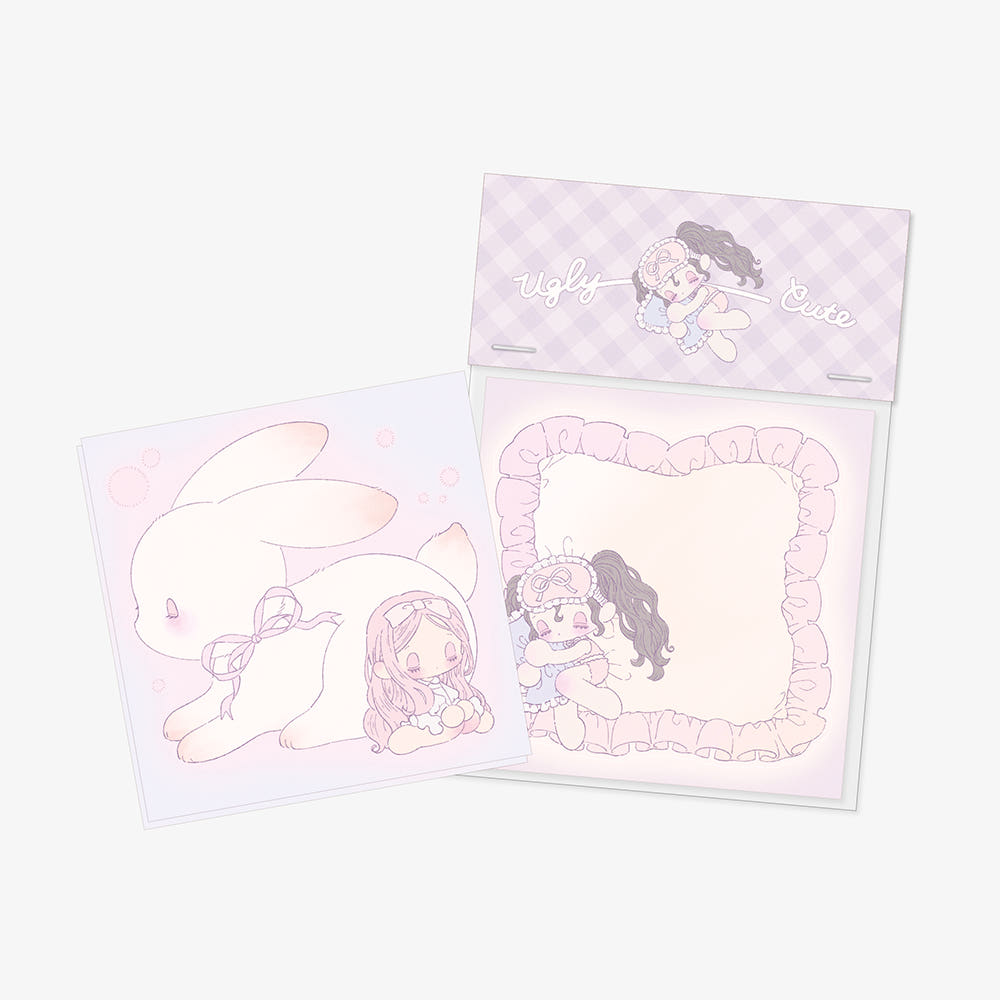 [Ugly Cute] Cotton Candy Memo Sticker Pack (Dreaming)