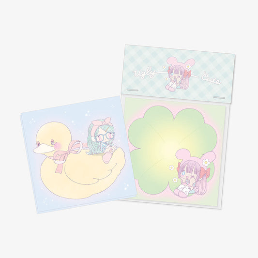 [Ugly Cute] Cotton Candy Memo Sticker Pack (Bubbly)