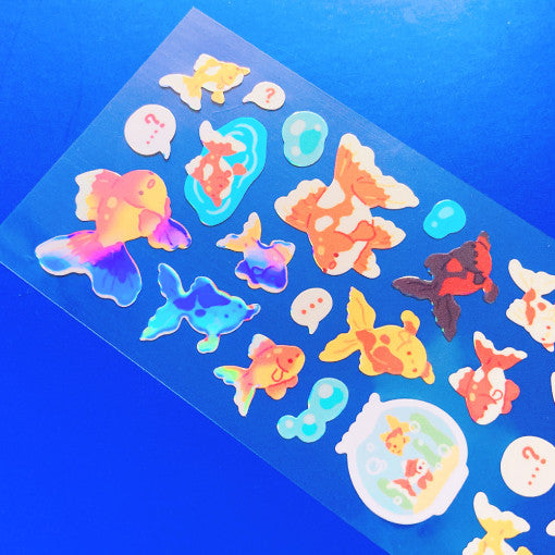 [Manta Box] Goldfish Deco Sticker