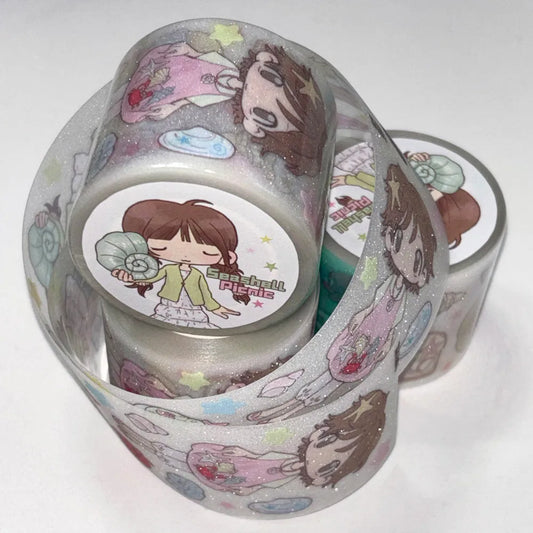 [Zkzk Studio] Seashell Picnic Kiss Cut Tape