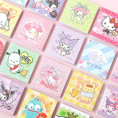 [Sanrio Korea] Purikura Square Sticker Set