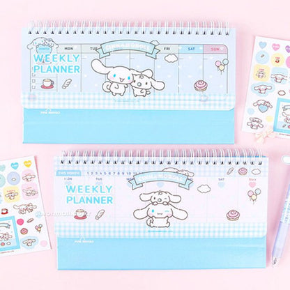 [SanrioKorea] Cinnamoroll Weekly Planner (2 types)