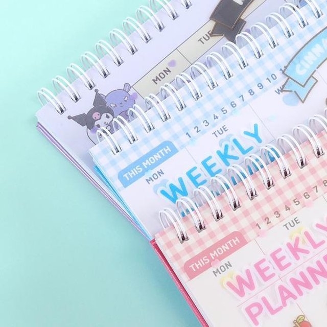 [SanrioKorea] Cinnamoroll Weekly Planner (2 types)